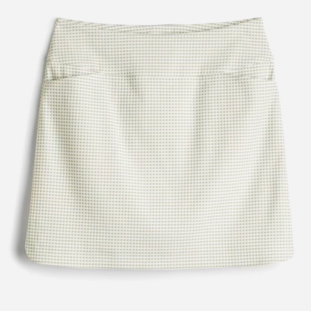 Tribal Elia Skirt in Beige Check